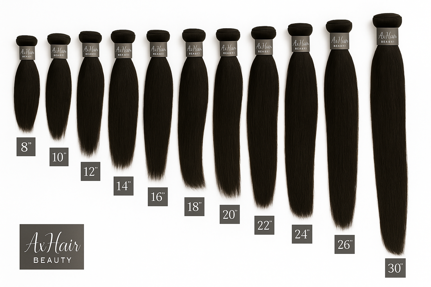 Ax'Hair V Part Yaki lisse 100% naturelle