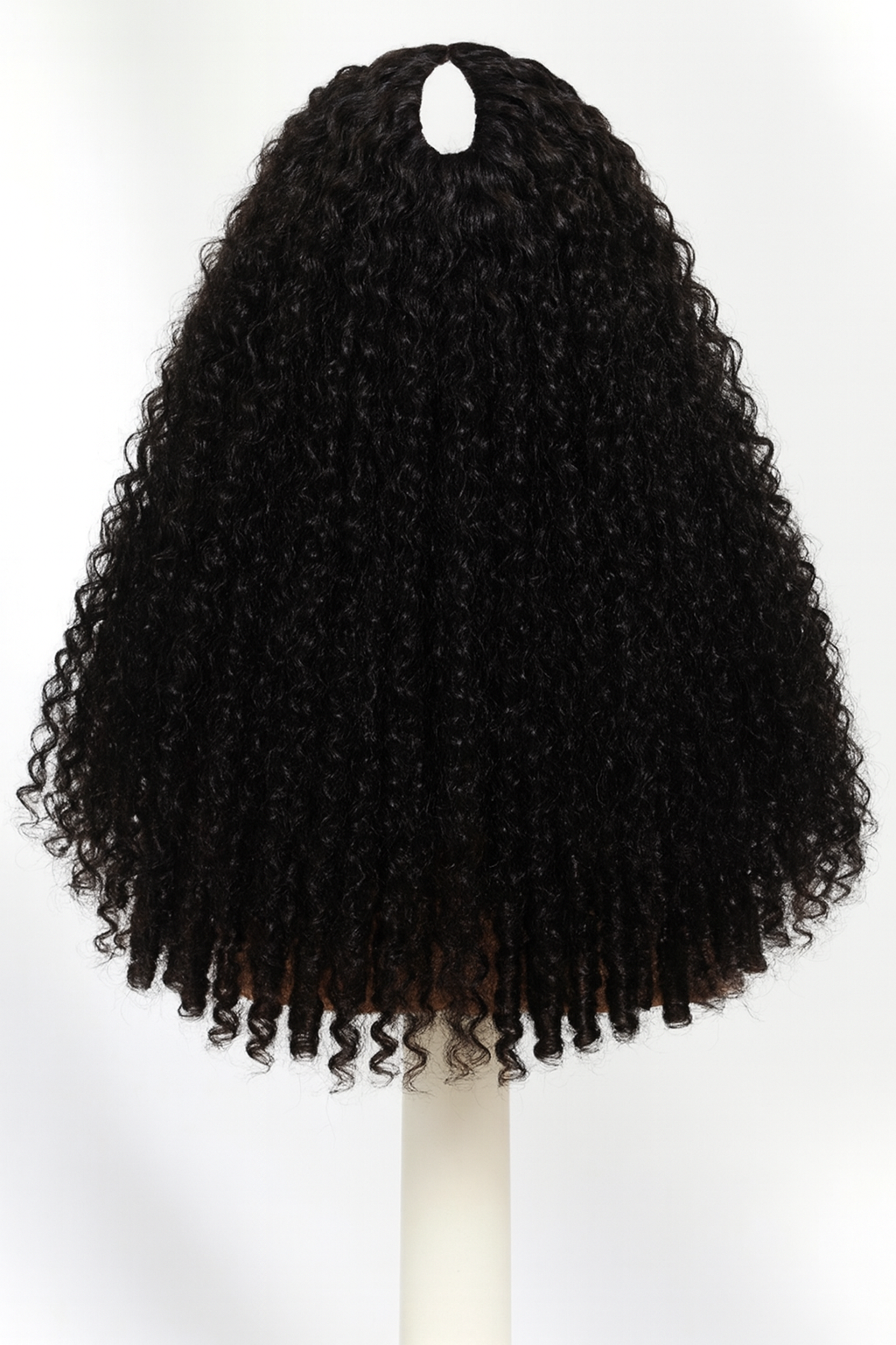 Ax'Hair V-Part Bouclé Cheveux Humain 100% naturelle